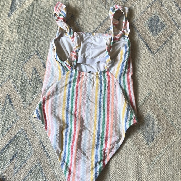 Crew women’s rainbow sear sucker one piece size 4 - Picture 3 of 4